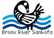 Bronx River Sankofa symbol